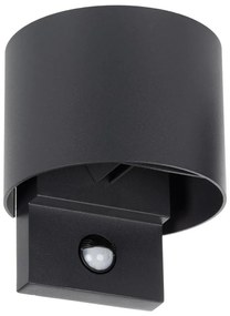 Kanlux 28995 - LED външно стенено осветително тяло с сензор REKA LED/7W/230V IP54 антрацит