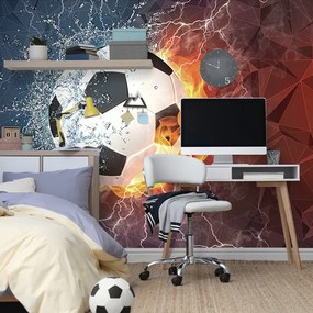 Самозалепващ тапет – Футболна топка
