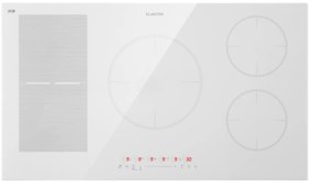 Klarstein Delicatessa 90 Hybrid, вграден кухненски плот, индукционен котлон, 5 зони, 7400 W, черен