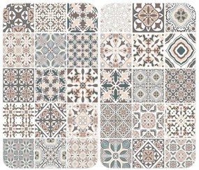 WENKO 53904100 - Капак за котлон 30x52 см пъстроцветен/сив/прозрачен