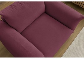 Кресло в цвят бордо Ernest – Bobochic Paris