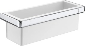 Контейнер за душ принадлежности, A817028001, Roca, метал, хром, 30х11см