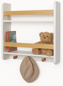 GINGER HOME Органайзер/етажерка за стена WHITE