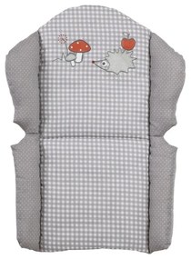 Сива подложка за детски стол за хранене Adam &amp; Eule – Roba