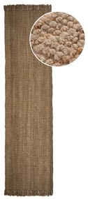 Кафяв мокет от юта , 60 x 230 cm Jute - Flair Rugs