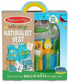 Комплект за игра и костюм Naturalist Vest - Melissa and Doug