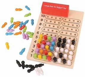 Bigjigs - Дървена игра Бикове и крави