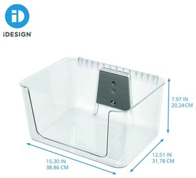 Стенна кутия за съхранение, изработена от рециклирана пластмаса iD Wallspace - iDesign