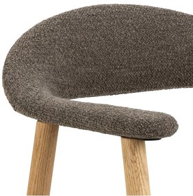 Кафяв трапезен стол Addi – Actona