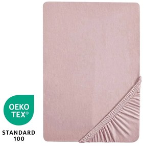 Разтегателен чаршаф от органичен памук за детско легло 140x70 cm Lil Planet - Roba