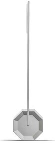Настолна лампа с възможност за затъмняване в сребристо (височина 38 cm) Octagon One - Gingko