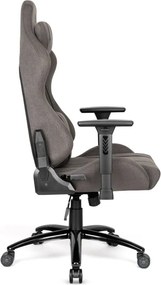 Ергономичен геймърски стол HC-1013 - сиво покритие от висококачествен плат