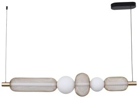 Zuma Line MD2596-5B-3BGT- LED полилей на кабел SARR 27W/230V 3000-5700K златист + с дистанционно управление