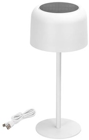 Aigostar - LED соларна регулируема лампа 3W/5V 2200mAh IP54 бяла