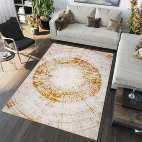 Изключителен бляскав килим в злато Ширина: 120 см | Дължина: 170 см