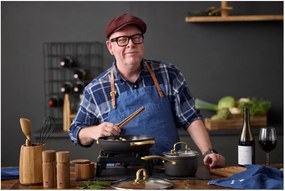 Дървен комплект от мелнички за сол и пипер 2 бр. в естествен цвят – Holm