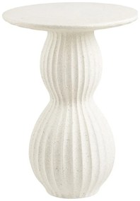 Каменна кръгла странична масичка ø 40 cm Newtown – House Nordic