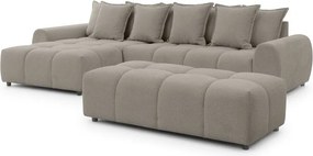 Кафяво-сива табуретка Albane – Ropez