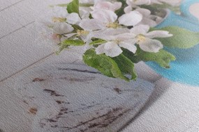 Картина на платно – Цветя във ваза