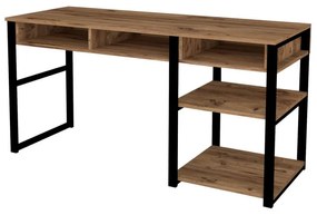 Бюро Kalune Design 835PUQ3826, Меламиново покритие, 150х75.8см, Кафяв