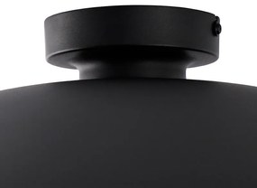 Винтидж таванна лампа черна със злато 60 см - Emilienne