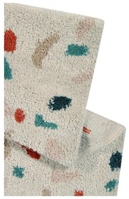 Кремав ръчно изработен памучен килим подходящ за пране 140x200 cm Terrazzo Marble – Lorena Canals