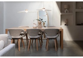 Трапезна маса от масивна дървесина 92,5x182 cm Sticks – Zuiver