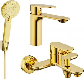 Mexen Milo R40 комплект за вана, златист - 71303R40-50