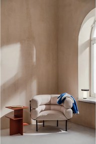 Теракотено нощно шкафче с рафтове Atik – noo.ma