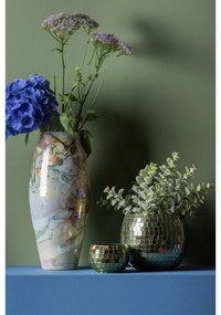 Стъклена ръчна изработка ваза (височина 36 cm) Melange – PT LIVING