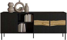 Буфет Inserto 190 3D1W-Черно