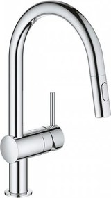 Стоящ смесител за кухня, Vento, Grohe, 30438000, с изтеглящ чучур