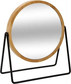 Огледало за баня 5five Bambou, Свободно стоящо, Ø22 cm