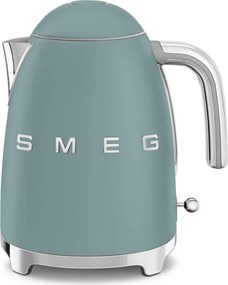 Електрическа кана SMEG KLF03EGMEU, 2400 W, 1.7 л, 360° основа, Матово покритие, Изумрудено зелено
