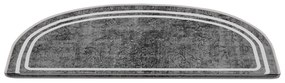 Сиви стъпала за стълби в комплект от 16 брояя 20x65 cm Plain - Vitaus