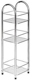 Сива етажерка за баня 22x81 cm - Premier Housewares