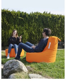 Оранжев пуф EVA Sport - Floriane Garden