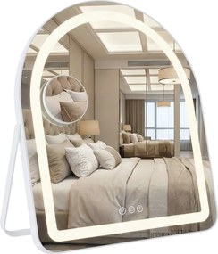 Огледало LED GLAM White 40x45cm