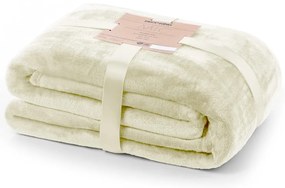 Одеяло от микрофибър в кремав цвят , 160 x 210 cm Mic - DecoKing