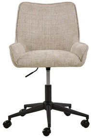 Бежов офис стол Eddie – Actona