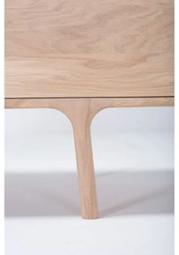 ТВ скрин от масивна дъбова дървесина Естествено Fawn - Gazzda