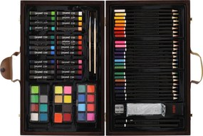 Комплект за рисуване в куфарче ART BOX, 79 части