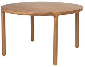 Кръгла трапезна маса в дъбов декор ø 128 cm Storm – Zuiver