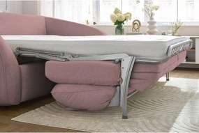 Светлорозов разтегателен диван 235 cm Cezanne – Bobochic Paris