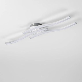 LED таванно осветително тяло 3xLED/6W/230V 3000K сребристо