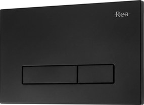 Бутон за тоалетна Rea HD K011A-Q и Slim 024N Black