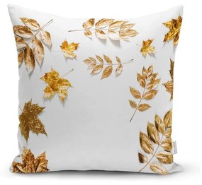 Калъфка за възглавница "Златни листа", 42 x 42 cm - Minimalist Cushion Covers
