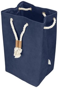 Тъмносин текстилен кош за пране 35,5 l Tom Tailor – Wenko