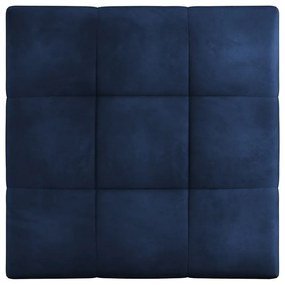 Модул за диван от синьо кадифе Rome Velvet - Cosmopolitan Design