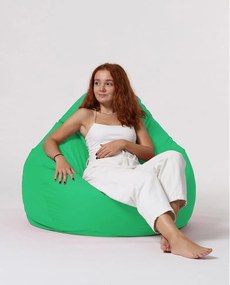 Градински пуф Premium XXL, цвят Зелен